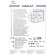 Колготки з візерунком в дрібну сіточку GIULIA Inlay 60 model 8