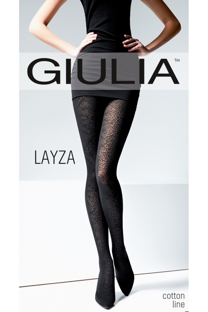 Колготки теплые с узором GIULIA Layza 120 model 3