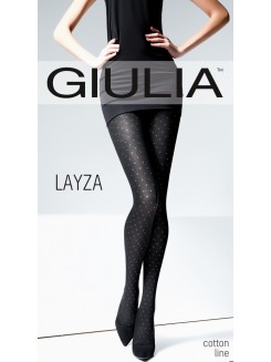 Колготки теплые с узором GIULIA Layza 120 model 4