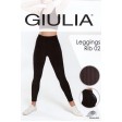 Жіночі безшовні легінси в рубчик GIULIA Leggings Rib model 02