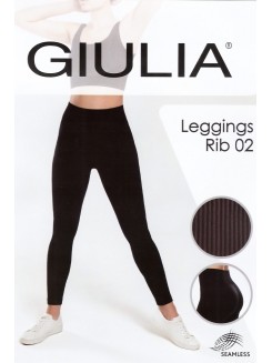 Женские бесшовные леггинсы в рубчик GIULIA Leggings Rib model 02