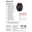 Жіночі безшовні легінси в рубчик GIULIA Leggings Rib