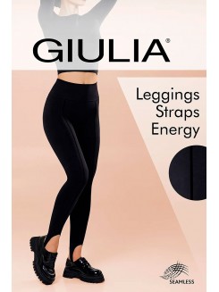 Бесшовные леггинсы со штрипками GIULIA Leggings Straps Energy