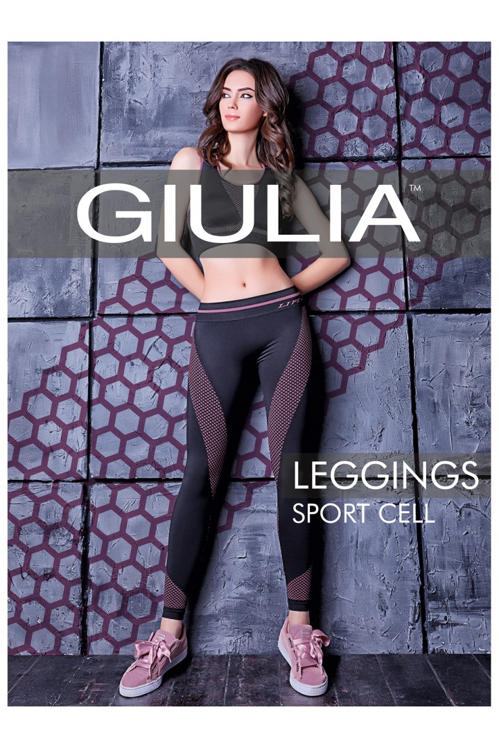 Жіночі спортивні штани GIULIA Leggings Sport Cell 
