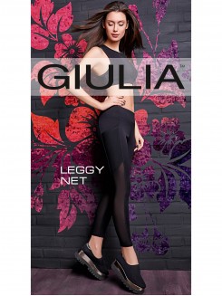 Легінси зі вставками з мікротюля GIULIA Leggy Net model 1 