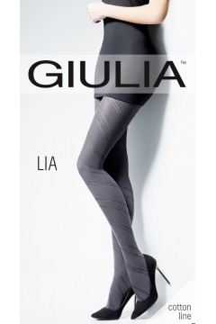 Колготки теплые с узором GIULIA Lia 150 model 5