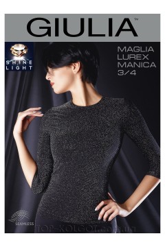 Женская кофта с люрексом GIULIA Maglia Lurex Manica 3/4