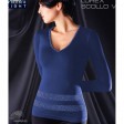 Женская кофта с люрексом GIULIA Maglia Lurex Scollo V