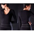 Женская кофта с люрексом GIULIA Maglia Lurex Scollo V