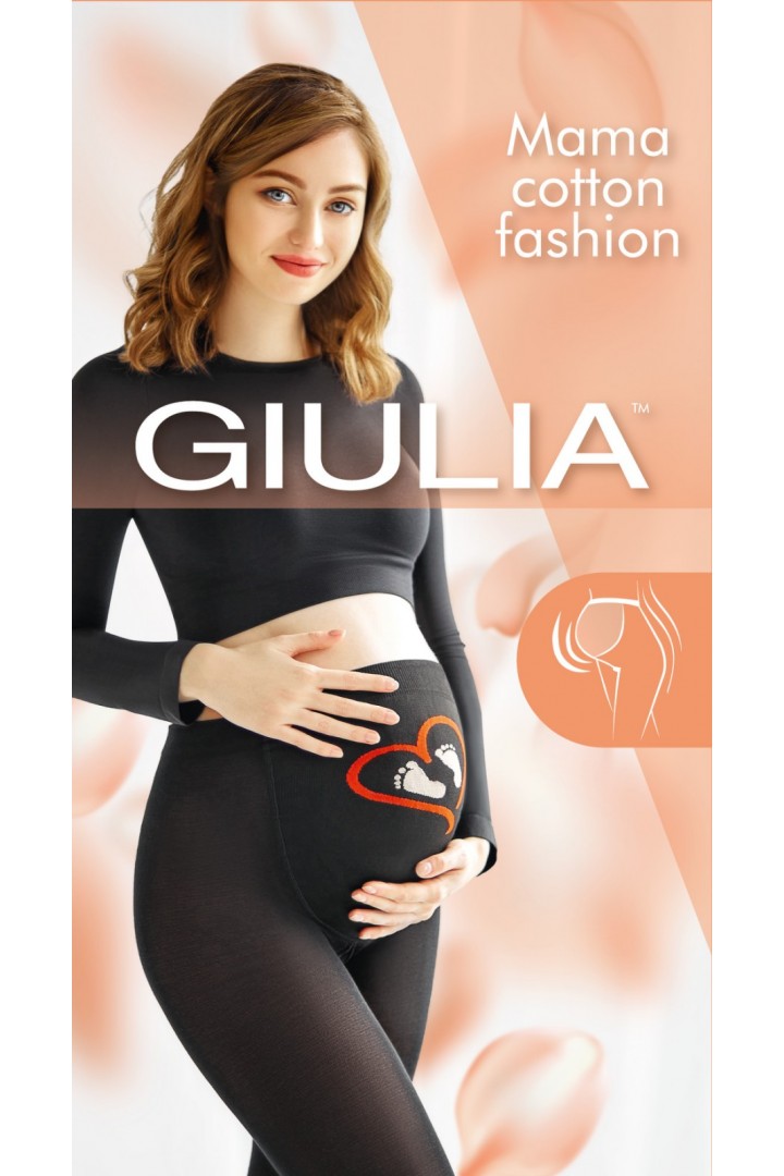 Колготки для беременных GIULIA Mama Cotton Fashion model 1
