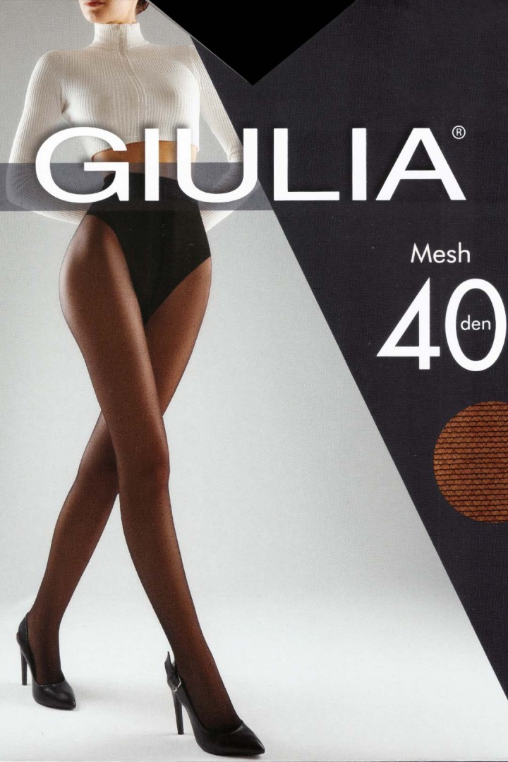 Колготки с эффектом микросетки GIULIA Mesh 40 model 1