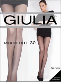 Колготки в сетку GIULIA Microtulle 30