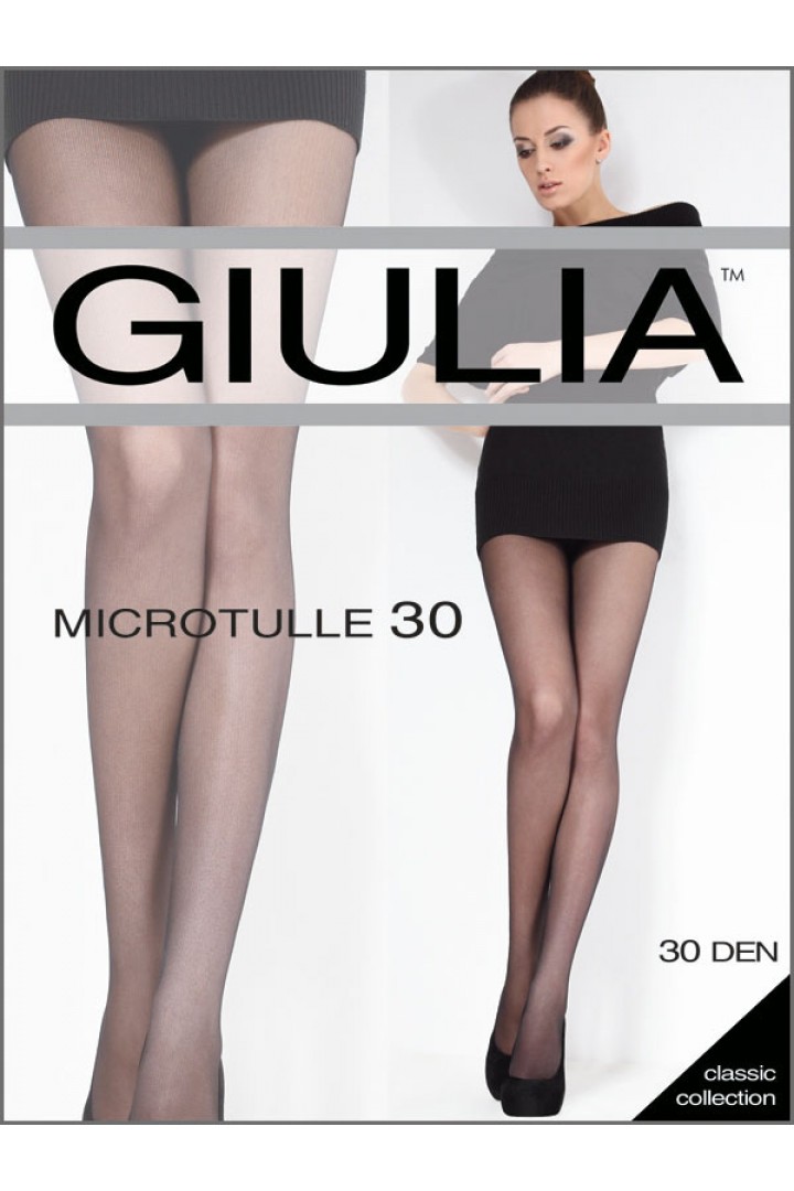 Колготки в сетку GIULIA Microtulle 30