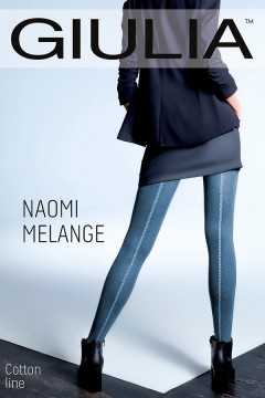Колготки теплі з візерунком GIULIA Naomi Melange 150 model 4