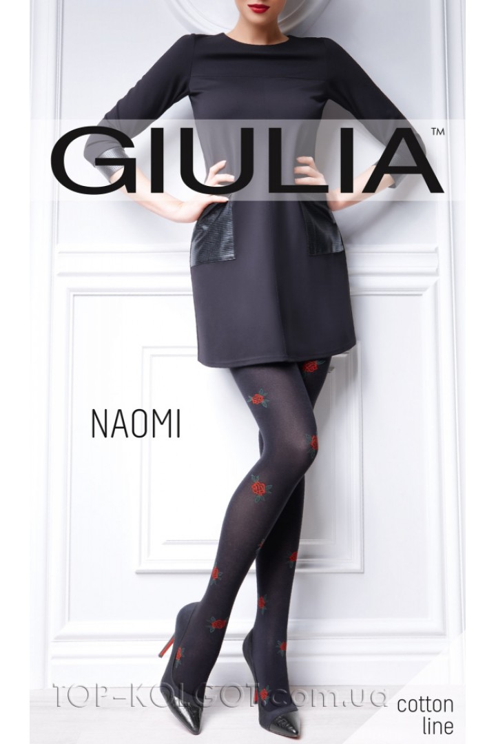 Колготки теплые с узором GIULIA Naomi 150 model 1