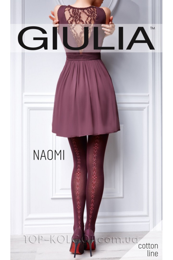 Колготки теплые с узором GIULIA Naomi 150 model 3