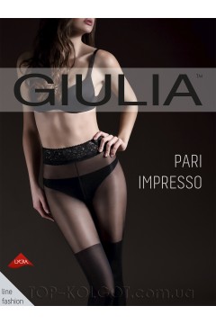 Колготки с силиконовым поясом GIULIA Pari Impresso 60