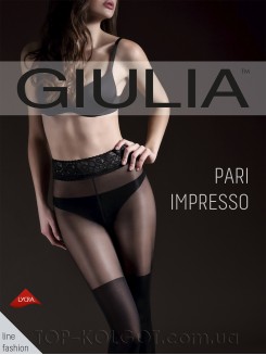 Колготки с силиконовым поясом GIULIA Pari Impresso 60