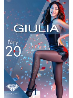 Колготки с узором из люрекса GIULIA Party 20 model 1