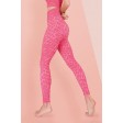 Леггинсы в рубчик со сборчатым швом и узором GIULIA Leggings Rib Wellness