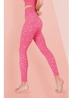 Легінси в рубчик зі збірчастим швом та візерунком GIULIA Leggings Rib Wellness