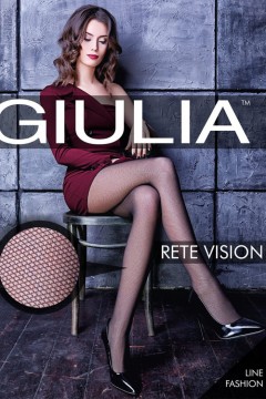 Матовые колготки с эффектом тюля GIULIA Rete Vision 40 model 1