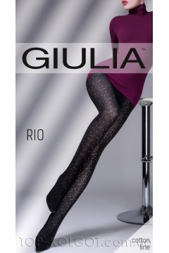 Колготки теплые с узором GIULIA Rio 150 model 1