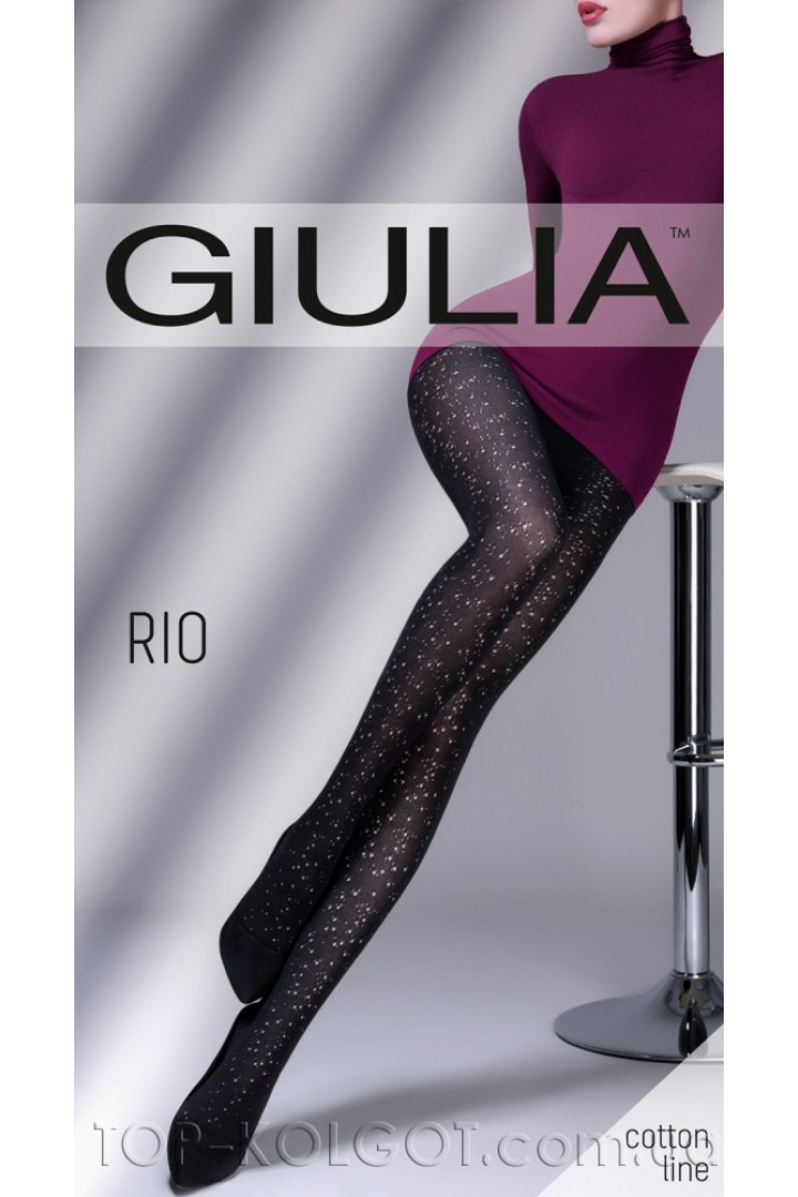 Колготки теплые с узором GIULIA Rio 150 model 1