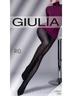 Колготки теплі з візерунком GIULIA Rio 150 model 1