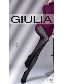 Колготки теплые с узором GIULIA Rio 150 model 2