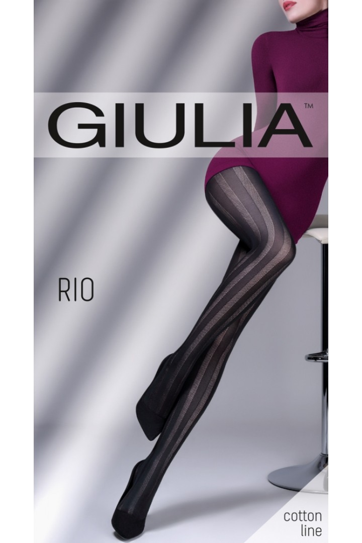Колготки теплі з візерунком  GIULIA Rio 150 model 2