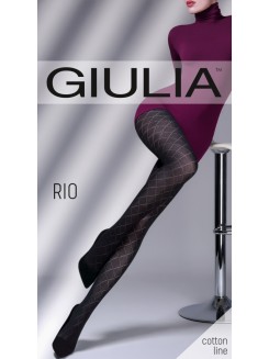 Колготки теплі з візерунком GIULIA Rio 150 model 4