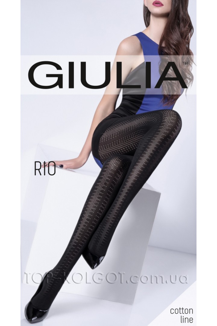 Колготки теплые с узором GIULIA Rio 150 model 8