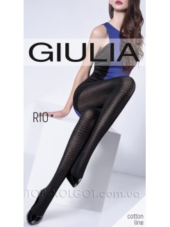Колготки теплые с узором GIULIA Rio 150 model 8