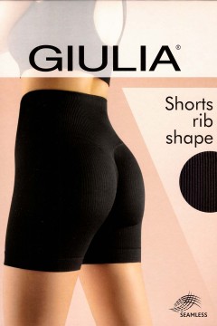 Шорты-велосипедки Пуш-Ап в рубчик GIULIA Shorts Rib Shape