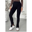 Бесшовные гладкие леггинсы с разрезами GIULIA Slits Leggings