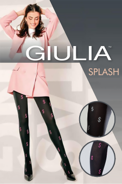 Женские колготки с узором "$" GIULIA Splash 70 model 1