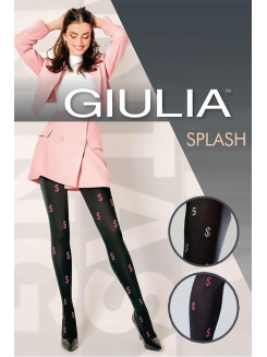 Жіночі колготки з візерунком "$" GIULIA Splash 70 model 1