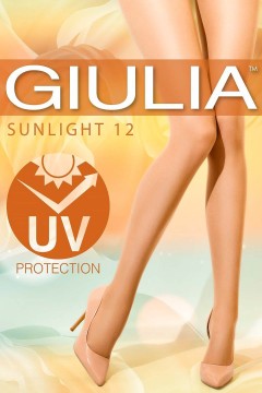 Тонкие колготи с защитой от УФ GIULIA Sunlight 12
