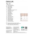 Безшовний топ у рубчик на широких бретелях GIULIA Top Rib