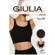 Безшовний топ у рубчик на широких бретелях GIULIA Top Rib