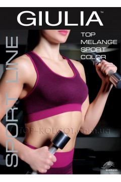 Спортивный бесшовный топ GIULIA Top Melange Sport Color
