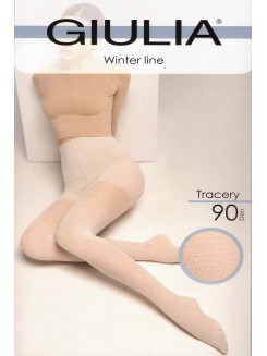 Колготки з бавовни з ажурним візерунком GIULIA Tracery 90 model 2