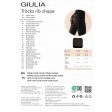 Жіночі треки-велосипедки GIULIA Tracks Rib Shape