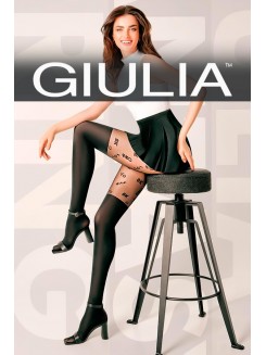 Колготки з імітацією панчохи та візерунком GIULIA Trend-Up 60 model 1
