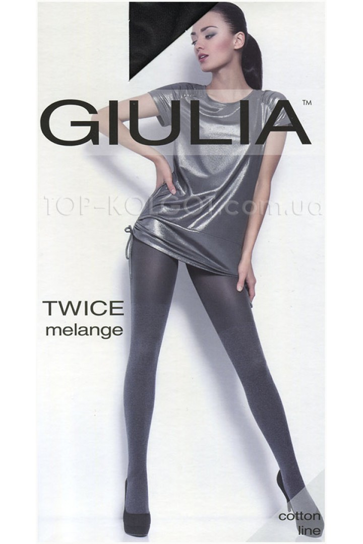 Панчохи GIULIA Twice melange 120