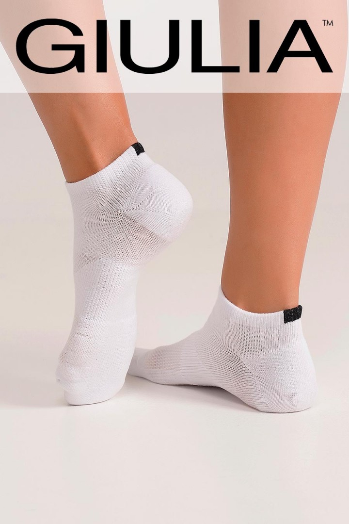Треккинговые короткие носки из хлопка GIULIA US1 Short Trekking