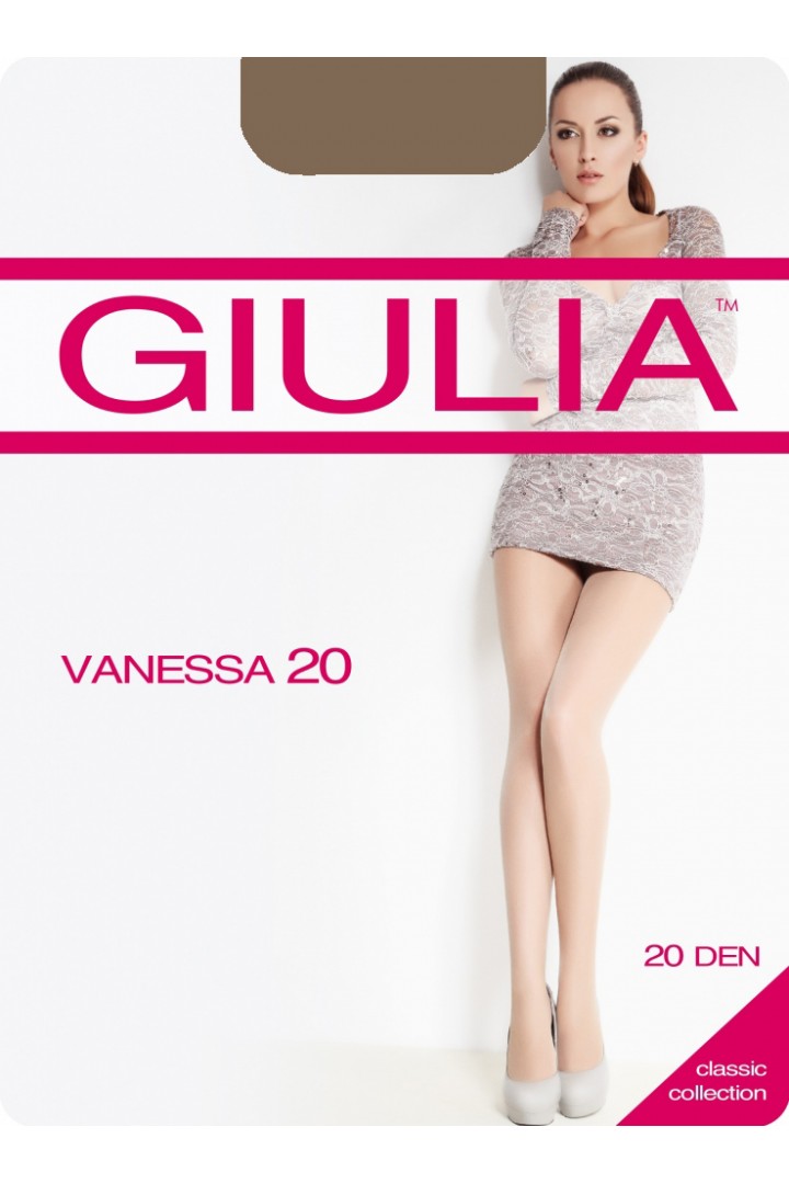 Полуматовые колготки с шортиками GIULIA Vanessa 20