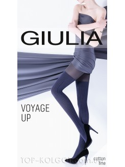Колготки теплі з візерунком GIULIA Voyage UP 180 model 8