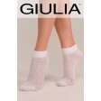 Жіночі короткі шкарпетки з мереживним візерунком GIULIA WS1 Air 011